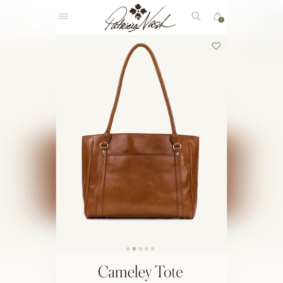 Sold NWT Patricia Nash Cameley tote bag - Picture 5 of 7